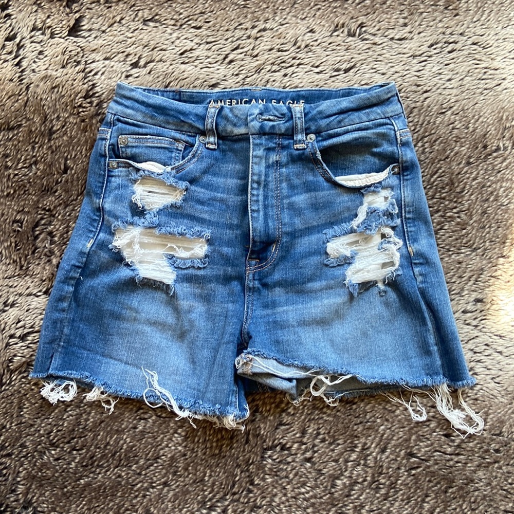 American Eagle super stretchy jean shorts